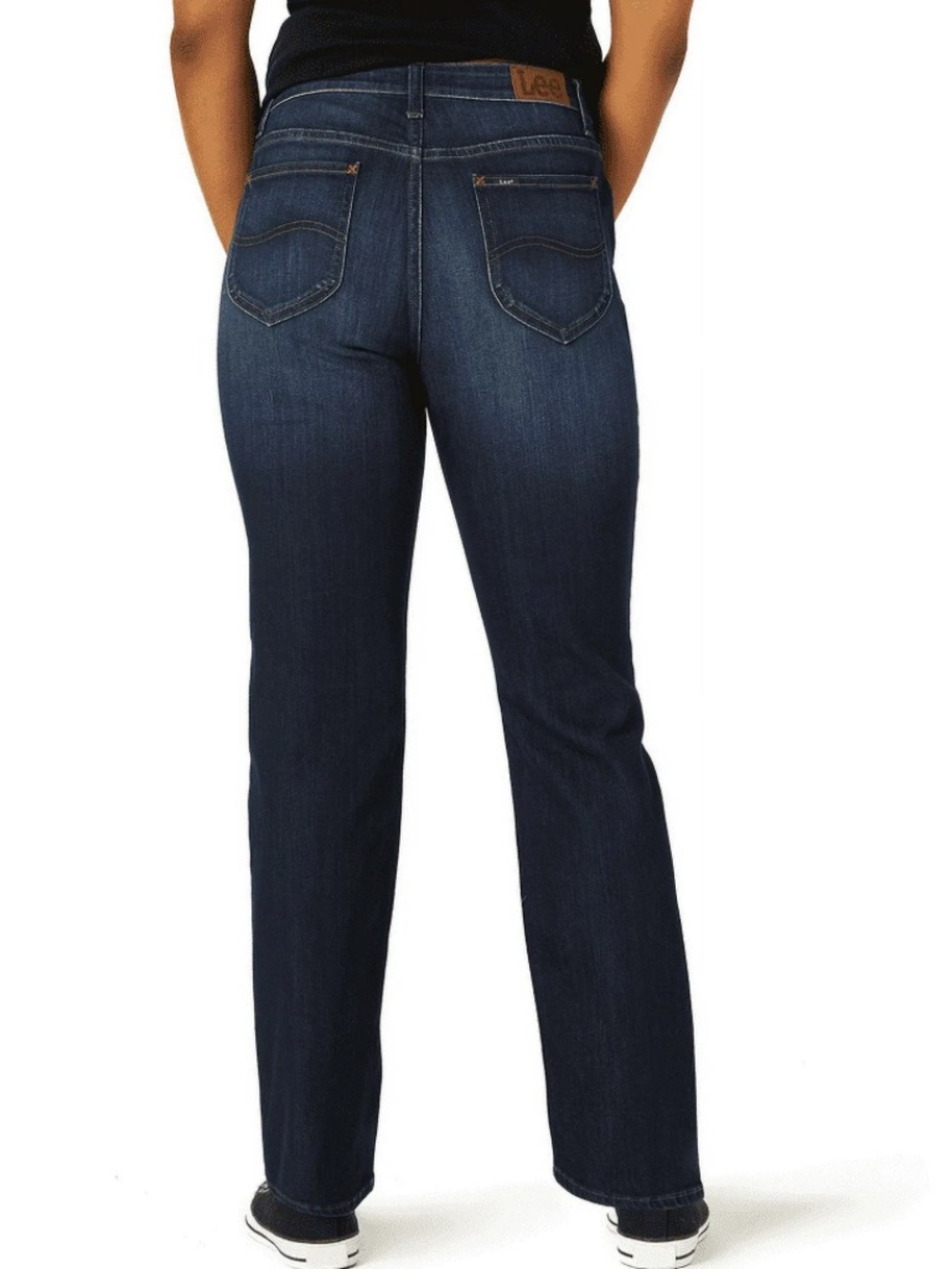 Lee Women's Midrise Straight Jean, Inseam 32" Size 12 Long - Picture 2 of 10